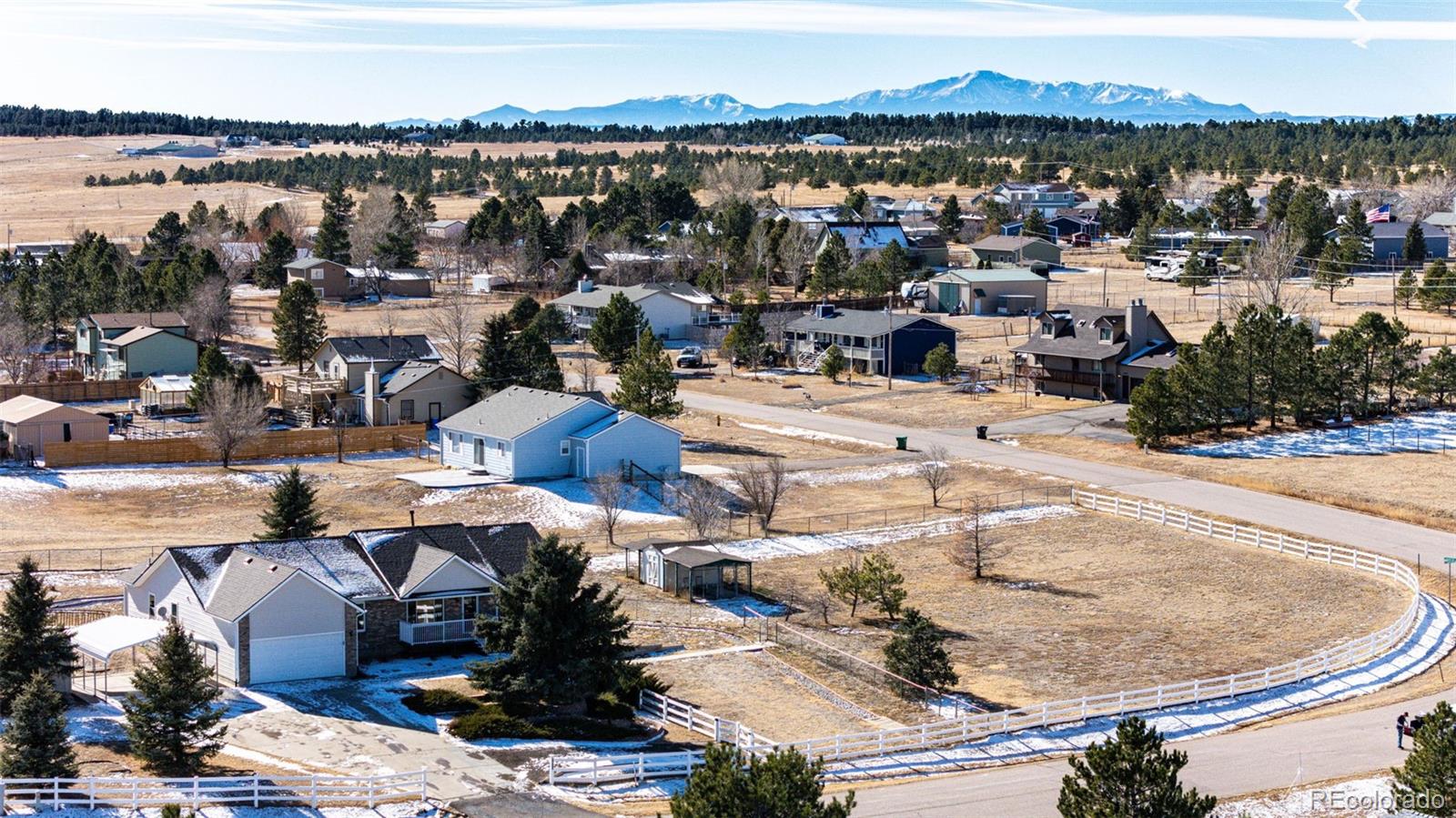 5672 Columbine Ridge Road Elizabeth, CO 80107 - Photo 8 of 50 a view of a city