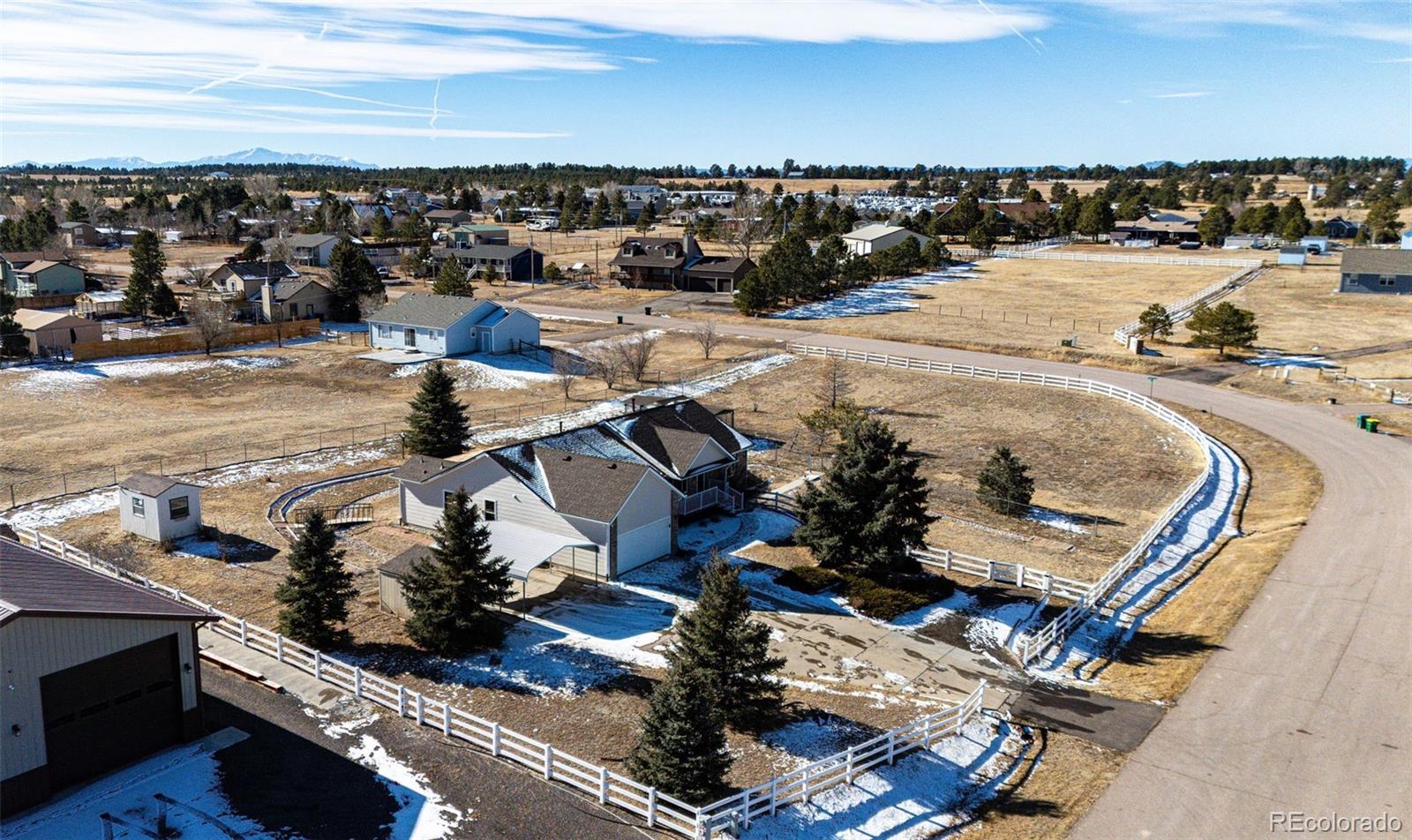 5672 Columbine Ridge Road Elizabeth, CO 80107 - Photo 9 of 50 a view of a terrace