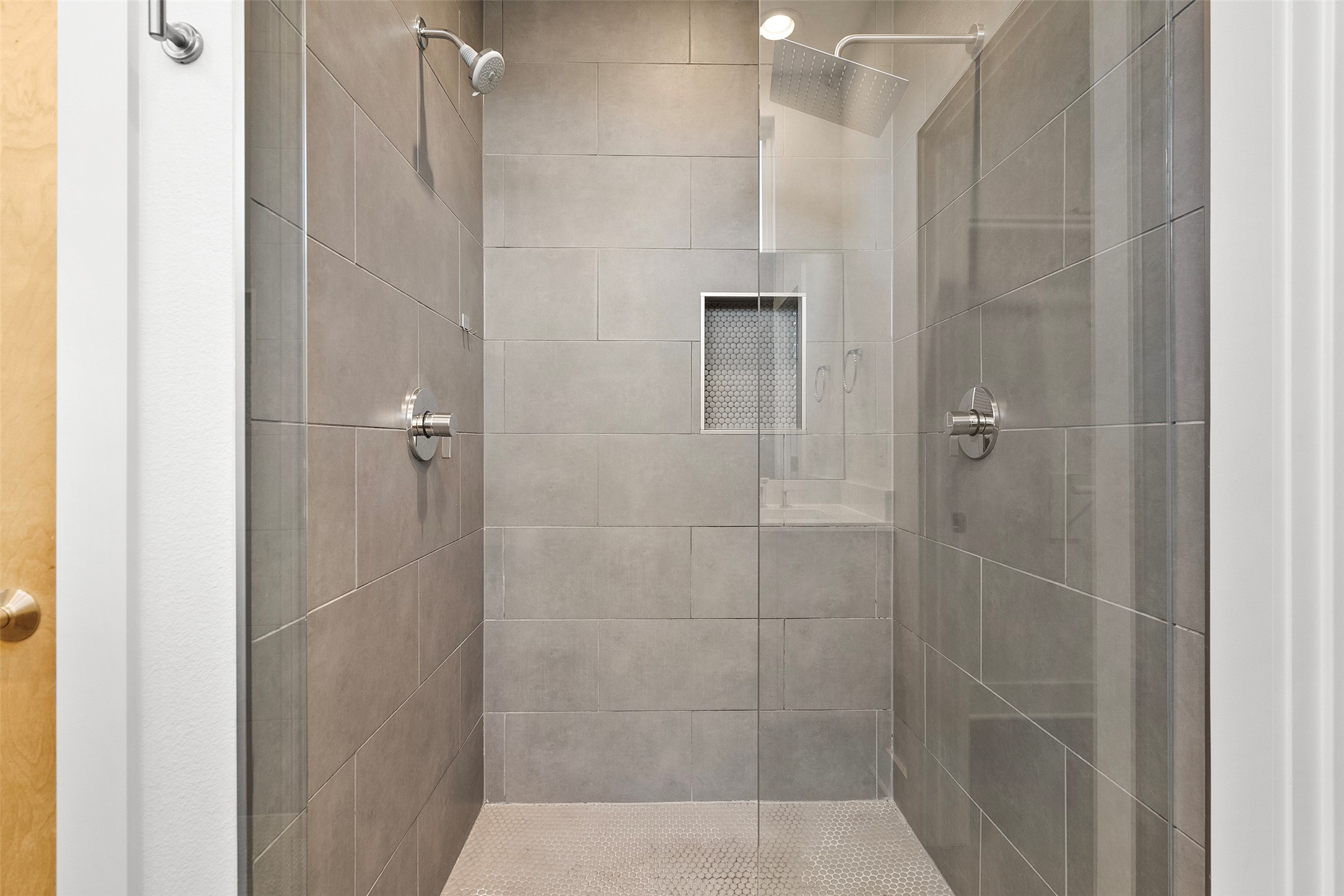 7813 Mullen Drive, Unit B Austin, TX 78757 - Photo 21 of 36 a bathroom with a shower