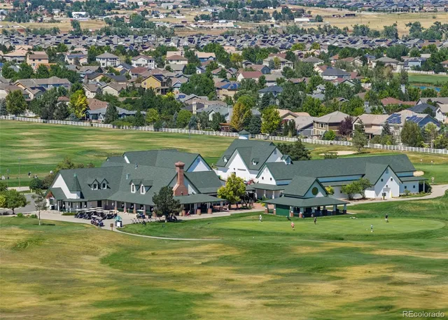 a view of a lake with a city