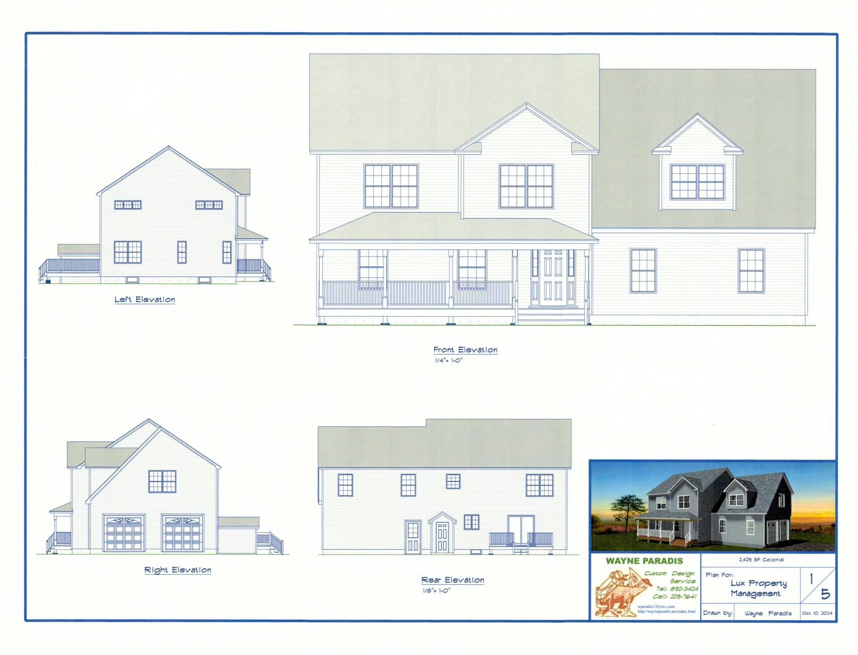 101 Mitchell Road Casco, ME 04015 - Photo 3 of 16 House Plans 1