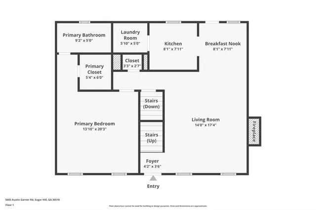 $359,900 | 5605 Austin Garner Road, Sugar Hill, GA 30518