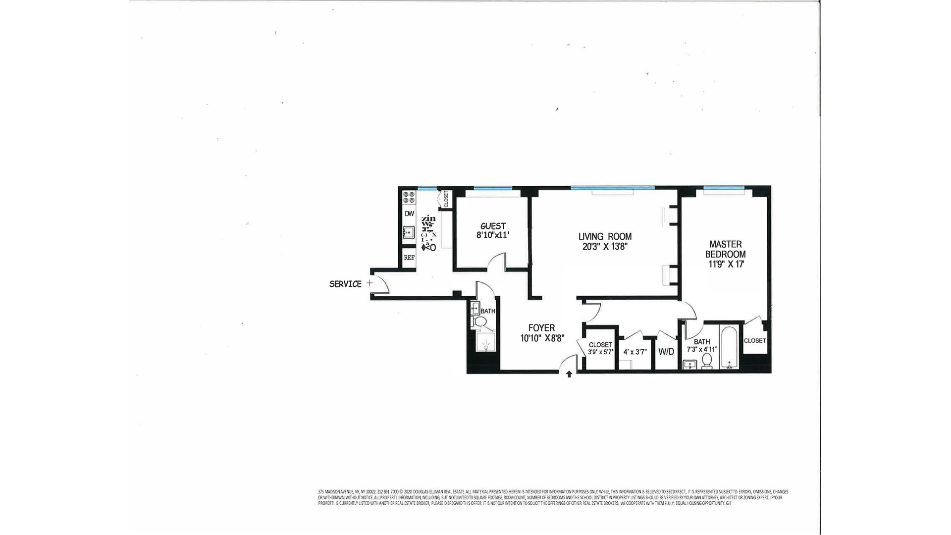 923 5th Avenue, Unit 9G Manhattan, NY 10021 - Photo 12 of 13 a picture of a bench in a cabinet