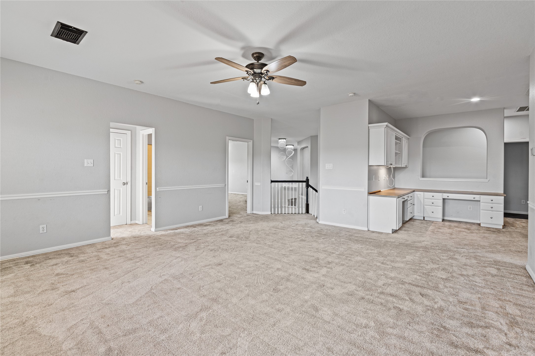 8111 Placid Point Court Humble, TX 77396 - Photo 23 of 35 Upstairs Game Room w/Desk