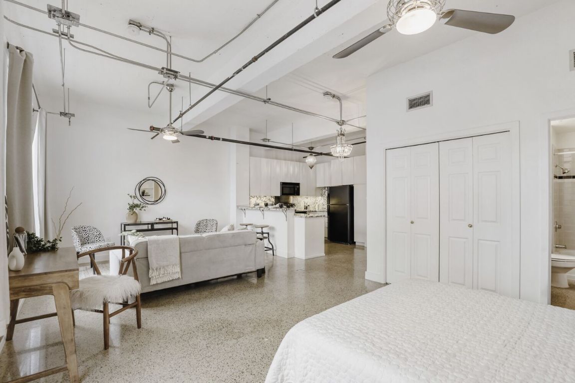 710 Colorado Street, Unit 4G Austin, TX 78701 - Photo 16 of 39 There's also a spacious closet for storage.