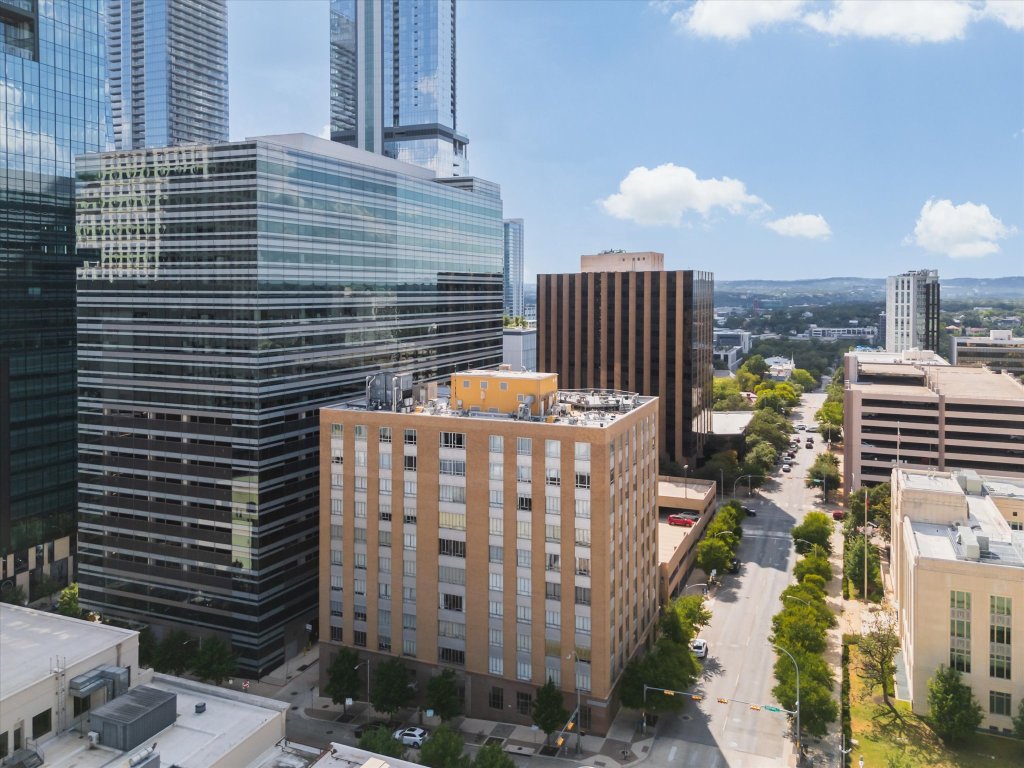 710 Colorado Street, Unit 4G Austin, TX 78701 - Photo 31 of 39 Located on the corner of Colorado St & W 8th, in the heart of it all, with great proximity to the capitol, the federal buildings, courthouse, Congress Ave, and all the entertainment districts throughout Downtown Austin.