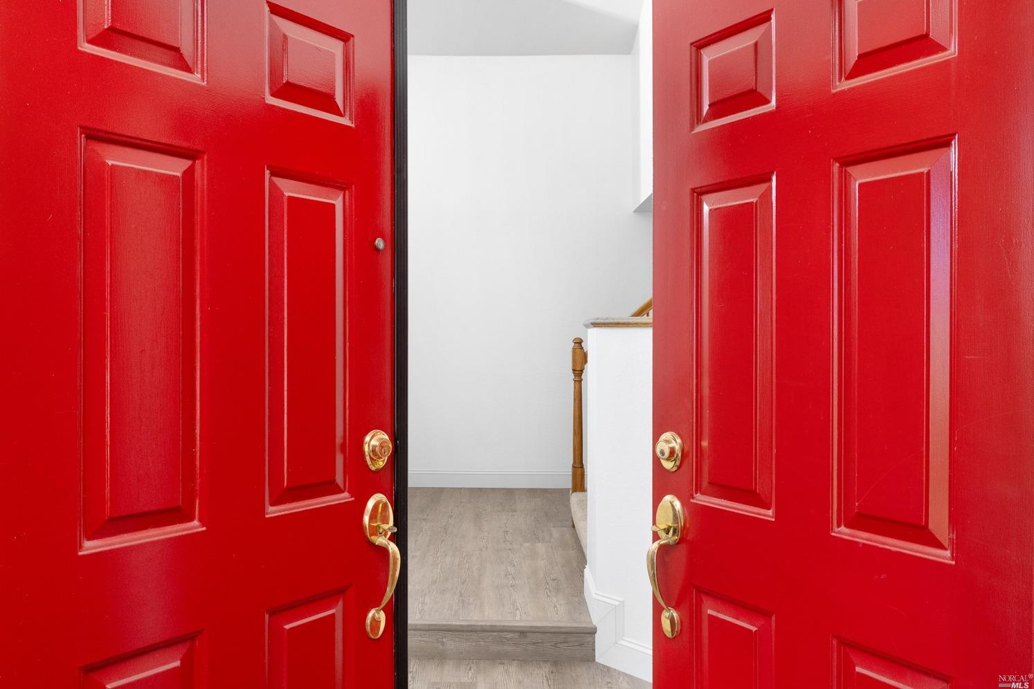 7216 Roxanne Lane Rohnert Park, CA 94928 - Photo 4 of 40 a view of a red door