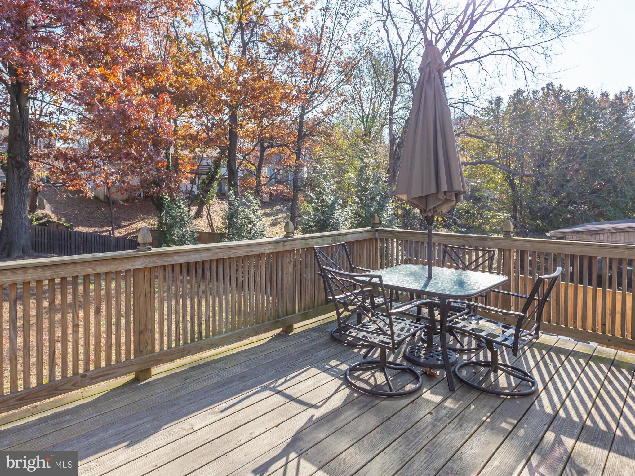 1925 Grant Road Baltimore, MD 21227 - Photo 40 of 44 a view of chair and table on the roof deck