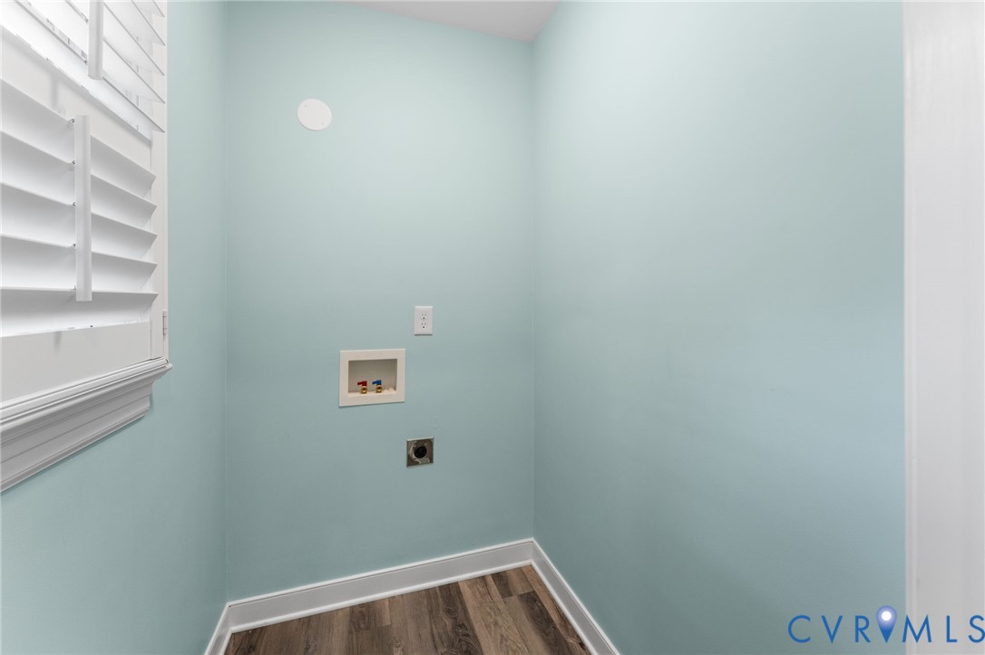 1496 Dorset Road Powhatan, VA 23139 - Photo 22 of 47 Laundry Hookups in Primary Bedroom Closet