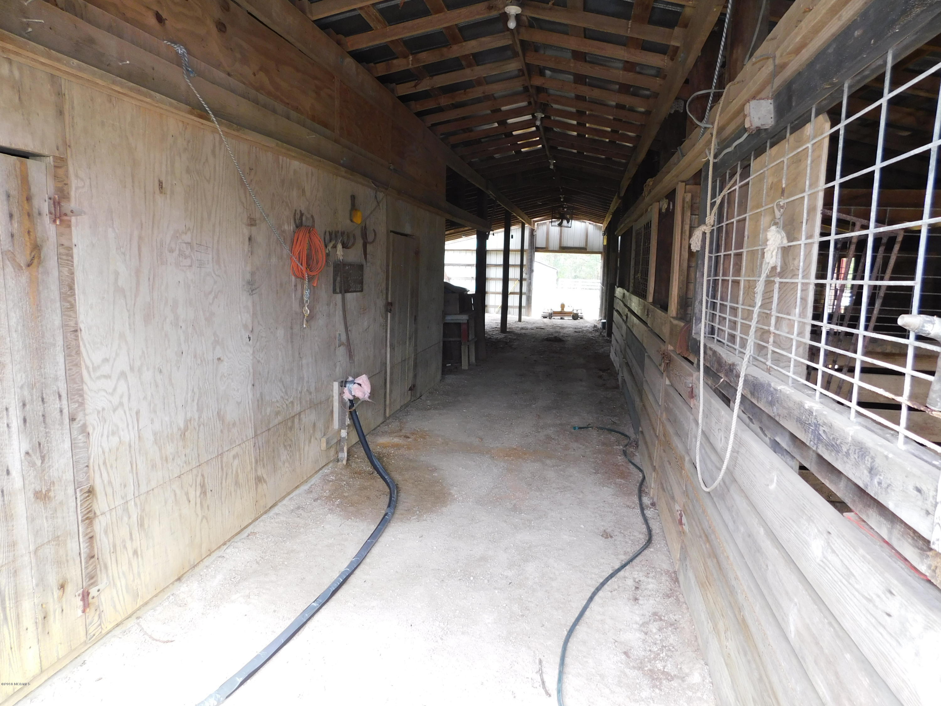 672 Roberts Road Newport, NC 28570 - Photo 31 of 36 Barn interior
