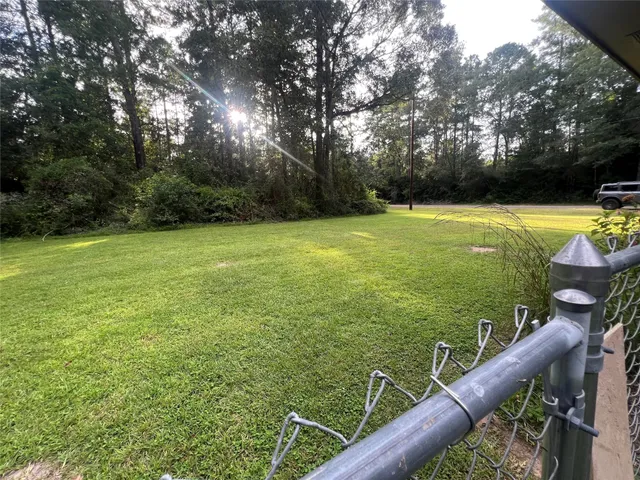 a view of a lake from a balcony