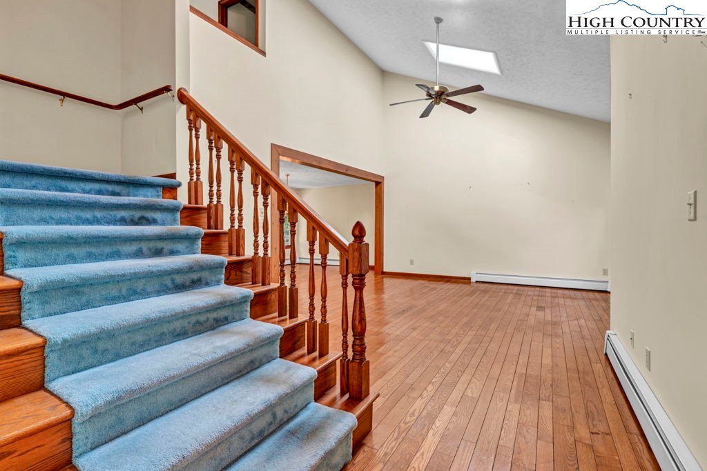 358 Devonwood Drive Boone, NC 28607 - Photo 10 of 50 a view of entryway and hall with wooden floor