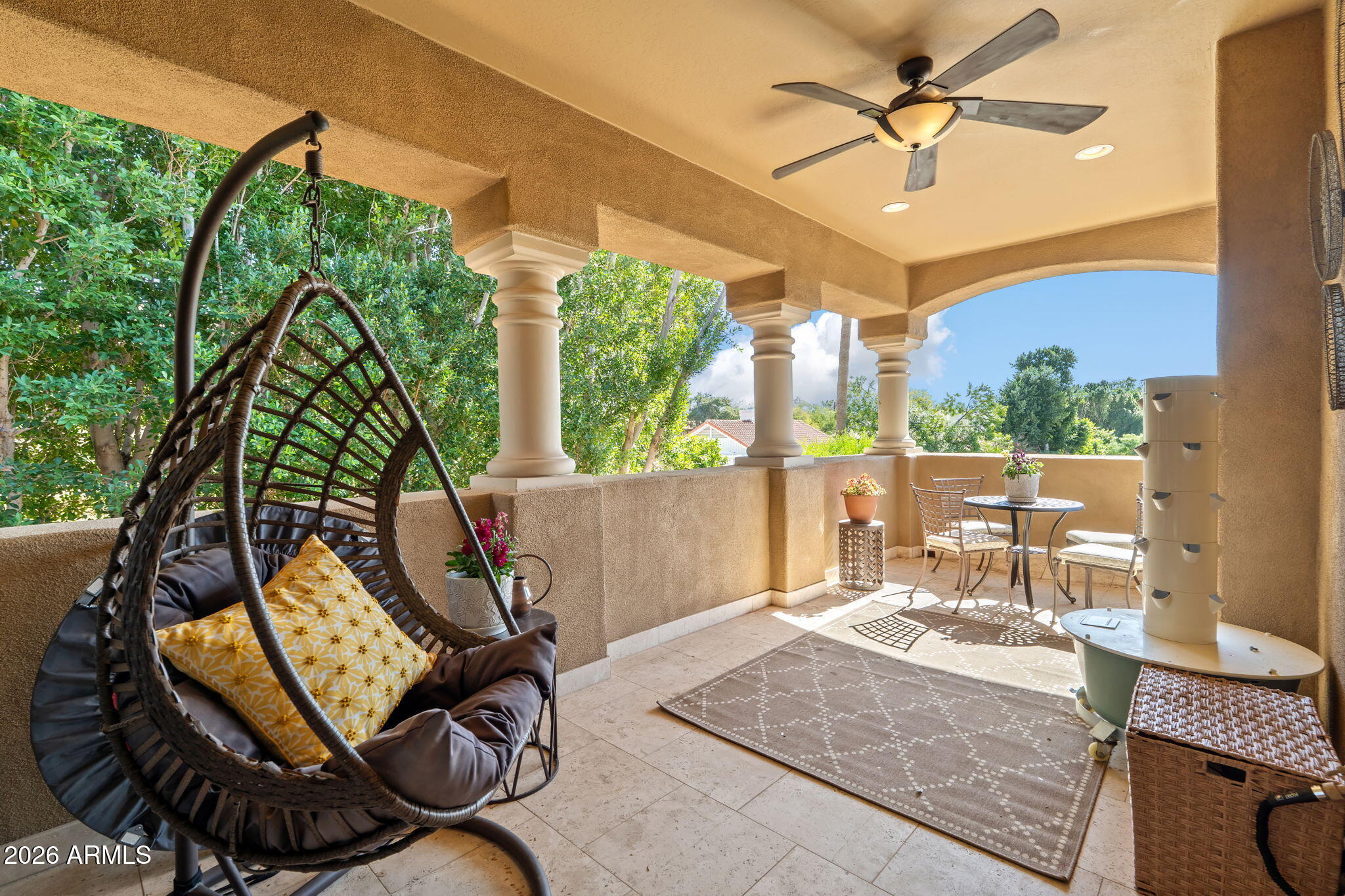3450 East Pyrenees Pass Phoenix, AZ 85018 - Photo 43 of 55 Upstairs Patio