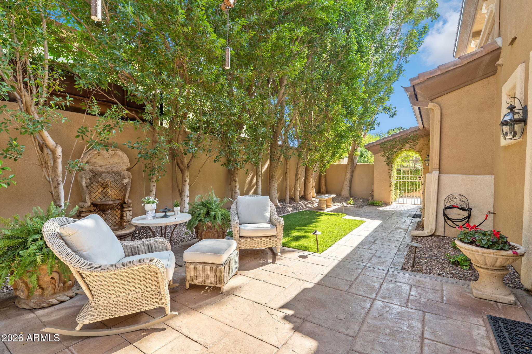 3450 East Pyrenees Pass Phoenix, AZ 85018 - Photo 5 of 55 Front Courtyard