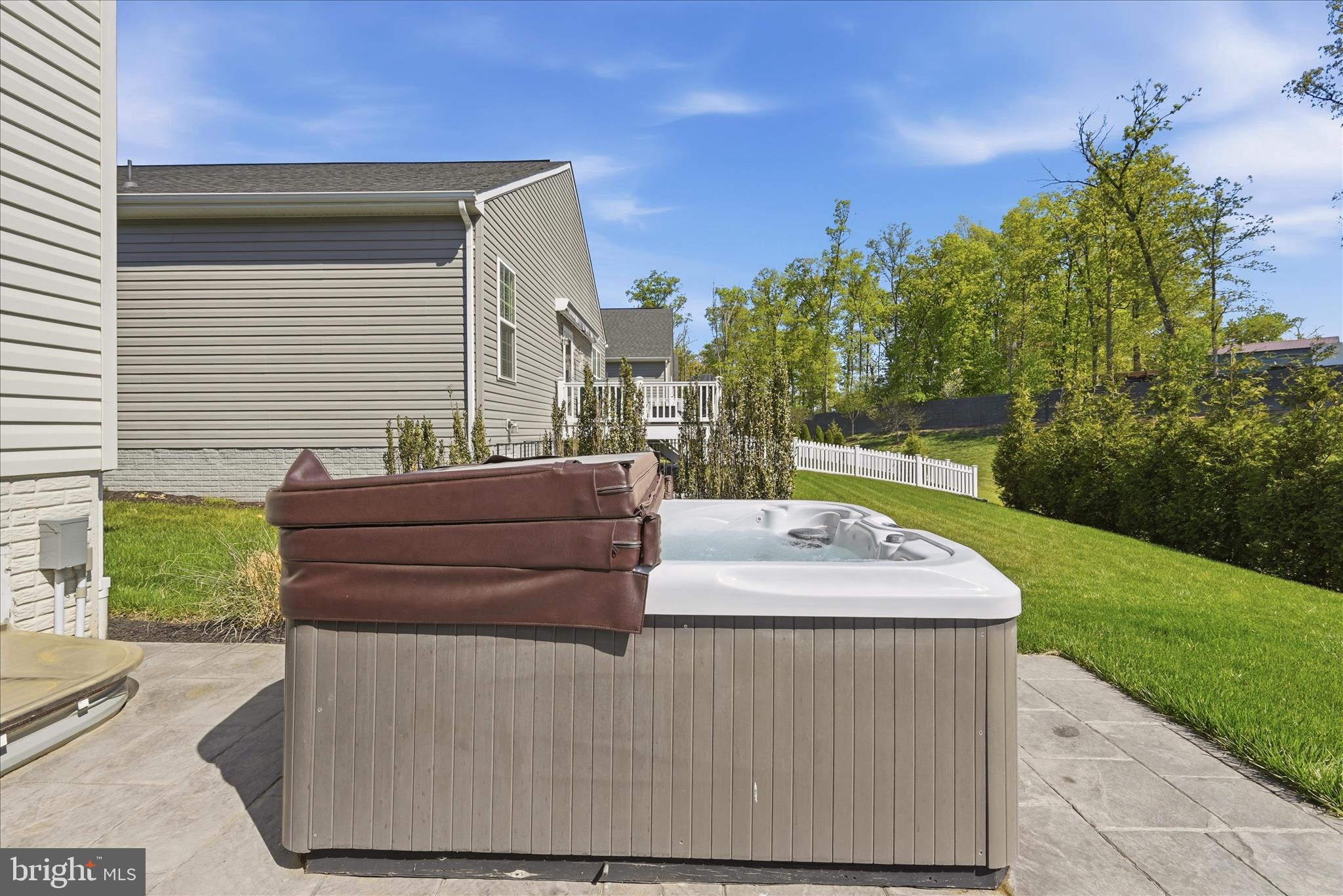 133 Patchwork Drive Stephenson, VA 22656 - Photo 34 of 63 a view of a backyard with sitting area