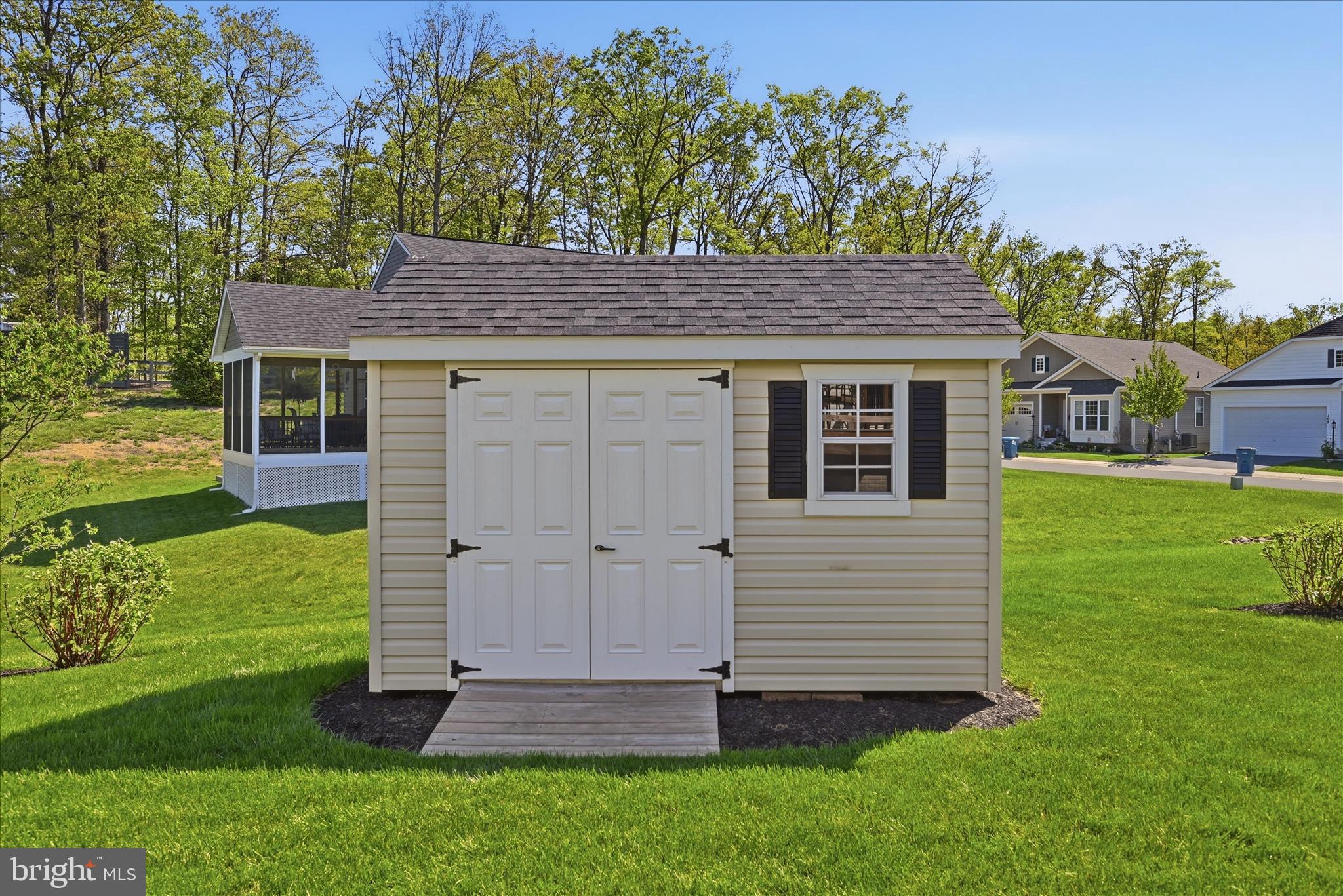 133 Patchwork Drive Stephenson, VA 22656 - Photo 35 of 63 a view of a house with a garden