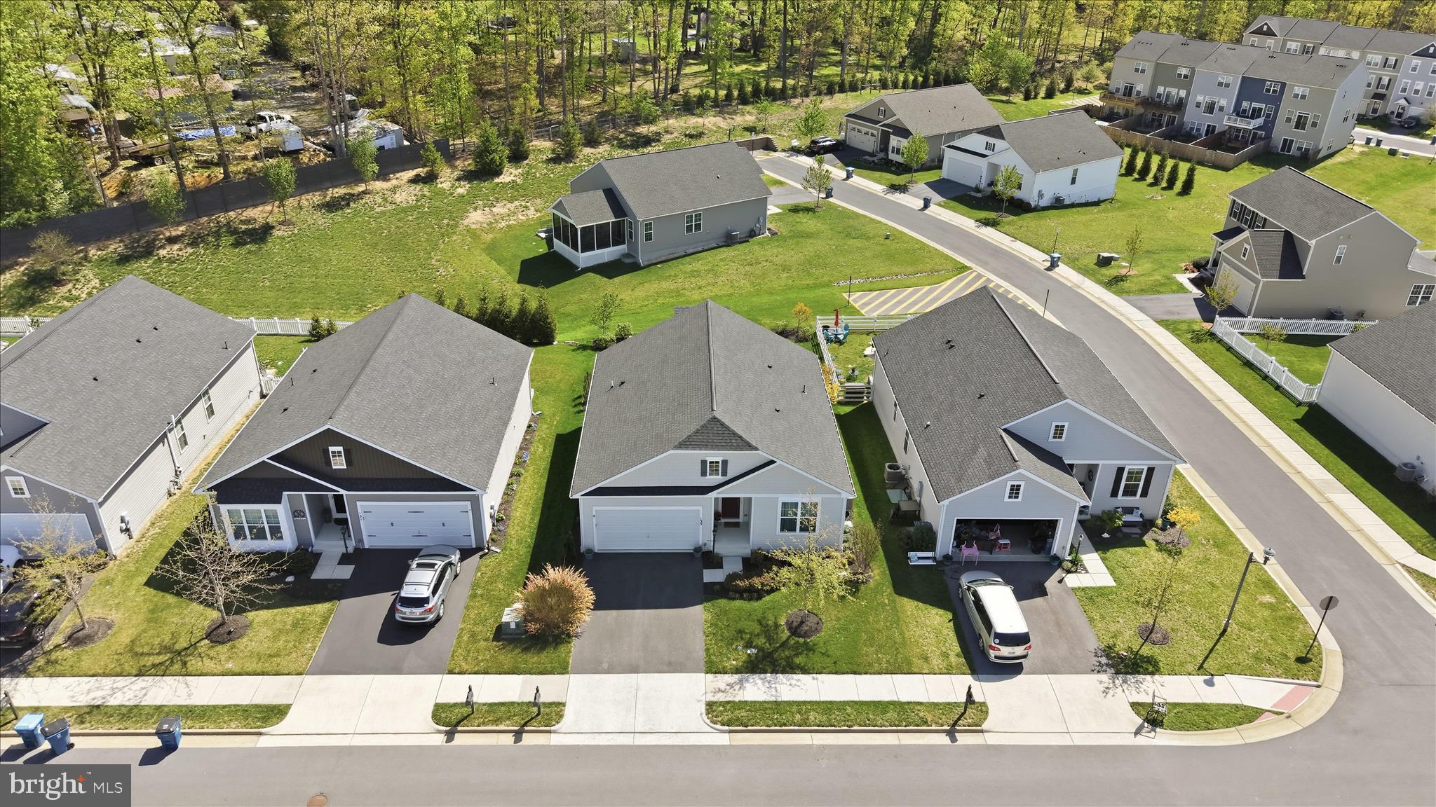 133 Patchwork Drive Stephenson, VA 22656 - Photo 41 of 63 an aerial view of residential houses with outdoor space and swimming pool