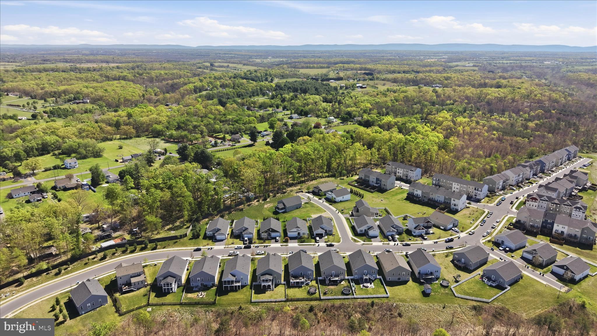 133 Patchwork Drive Stephenson, VA 22656 - Photo 42 of 63 an aerial view of residential houses with outdoor space