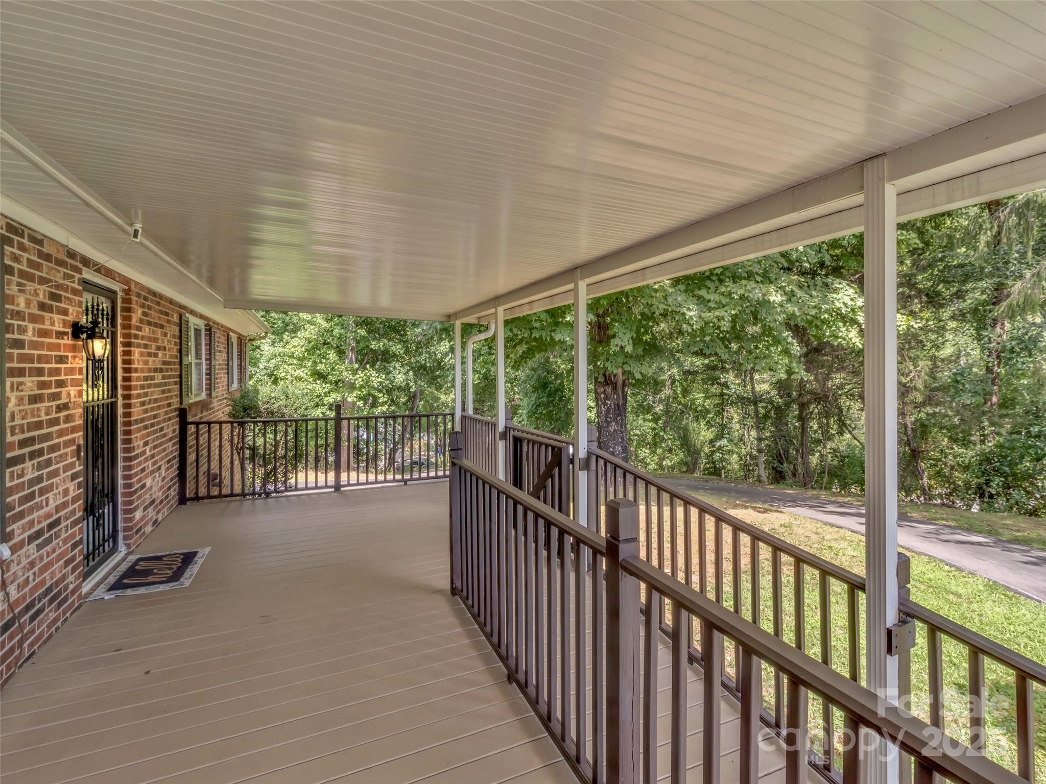 250 Reeves Cove Road Candler, NC 28715 - Photo 44 of 47 a view of a porch