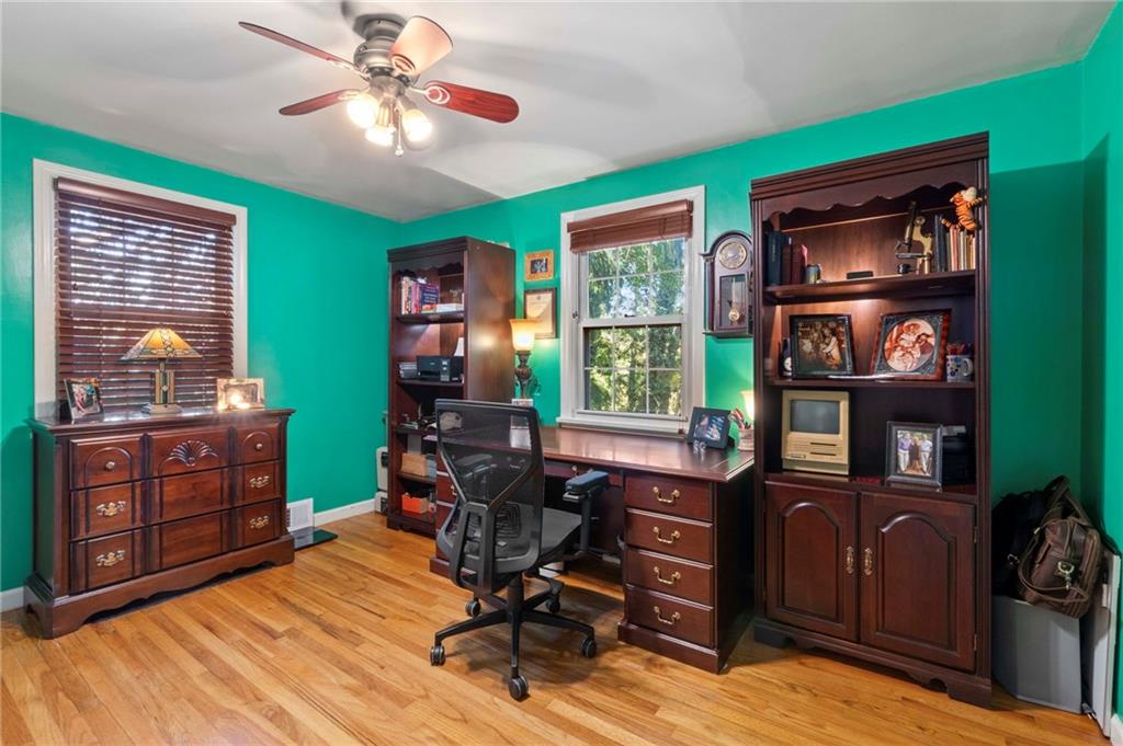 21 Oakglen Drive Oakmont, PA 15139 - Photo 24 of 50 a view of a workspace with furniture and a window