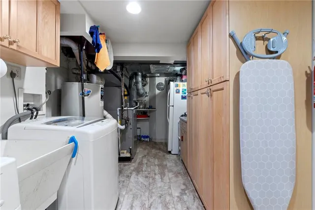 an outdoor view with patio