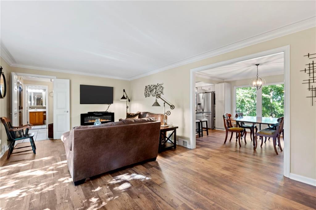 21 Oakglen Drive Oakmont, PA 15139 - Photo 6 of 50 a living room with furniture and a flat screen tv