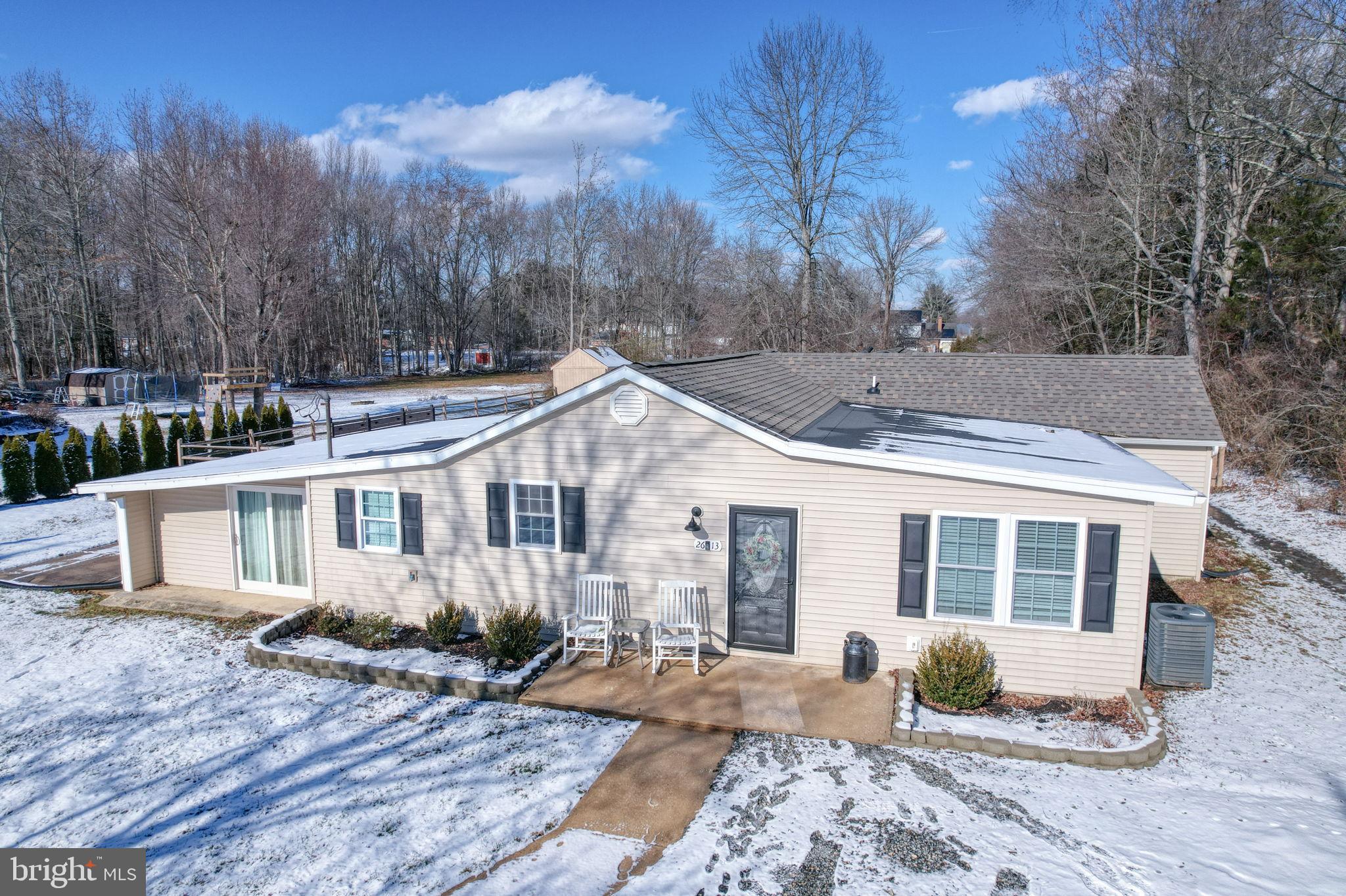 2613 Old County Road Newark, DE 19702 - Photo 2 of 50 Charming home nestled in a winter landscape.
