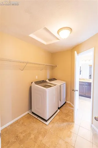 a view of a storage & utility room