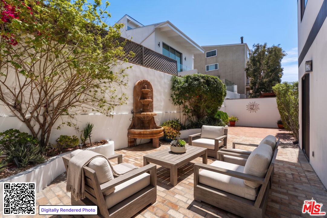 6732 Esplanade Street Playa del Rey, CA 90293 - Photo 8 of 10 a view of backyard of house with seating area