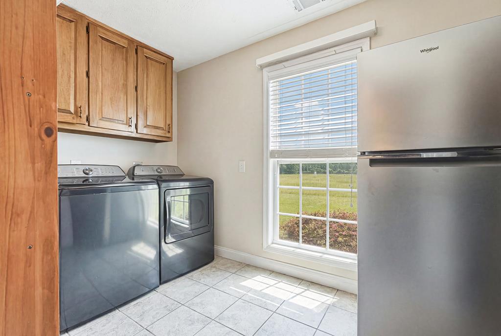 481 Sand Pit Road Mauk, GA 31058 - Photo 33 of 50 a kitchen with stainless steel appliances a refrigerator and a window