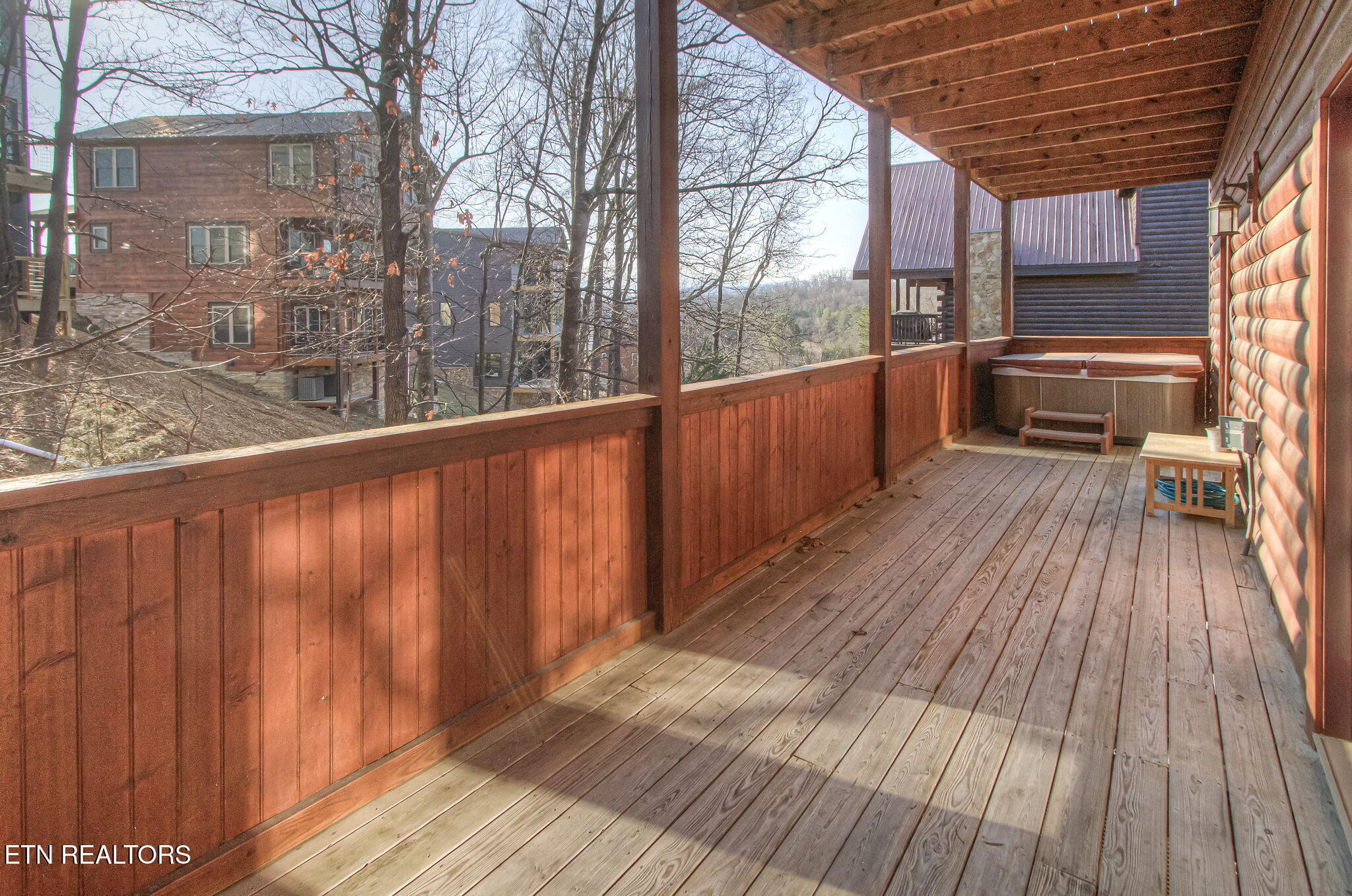 1548 Rainbow Ridge Way Sevierville, TN 37862 - Photo 43 of 46 Lower Level Deck