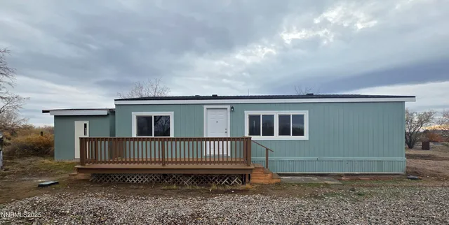 a backyard of a house