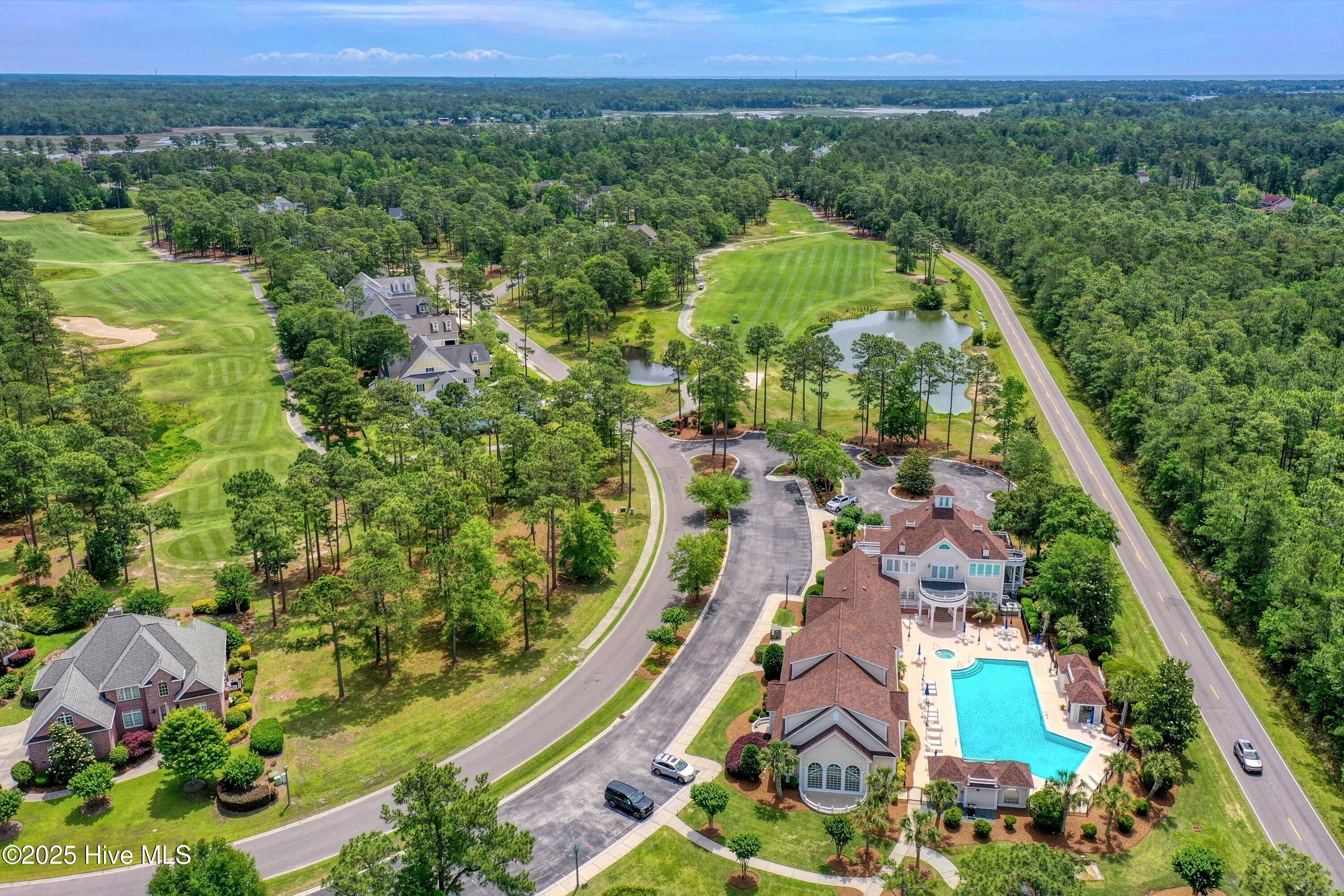 354 River Wynd Drive Shallotte, NC 28470 - Photo 72 of 80 aerial- clubhouse