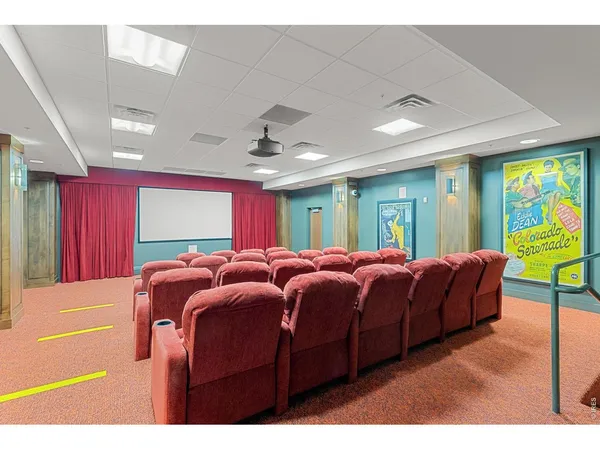 a view of a terrace with sitting area