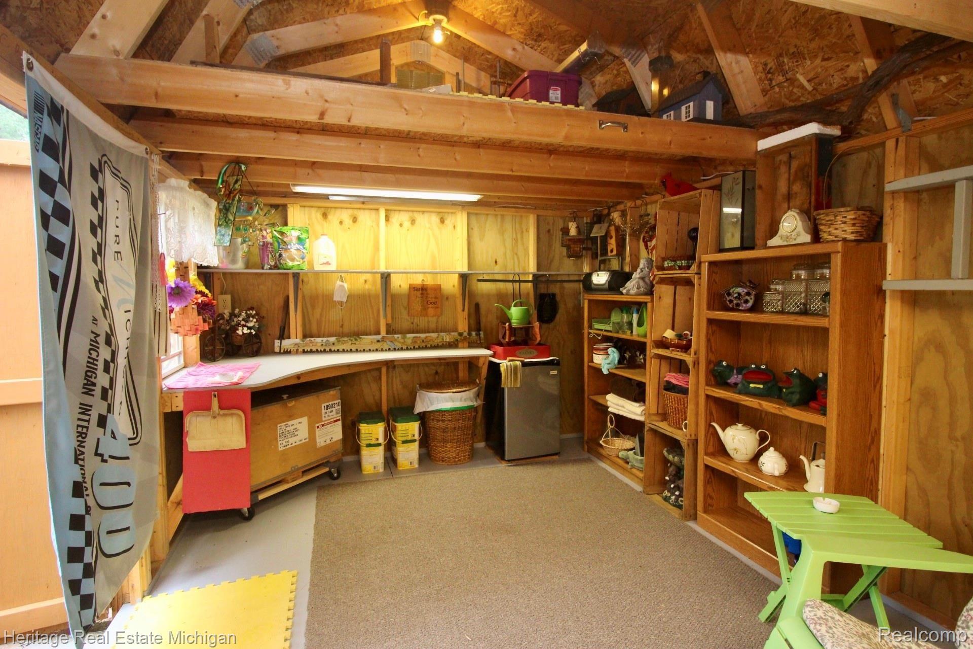 7489 Lehring Road Bancroft, MI 48414 - Photo 48 of 55 She shed