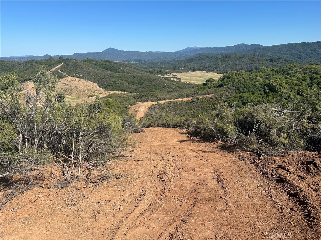 a view of lake with mountain