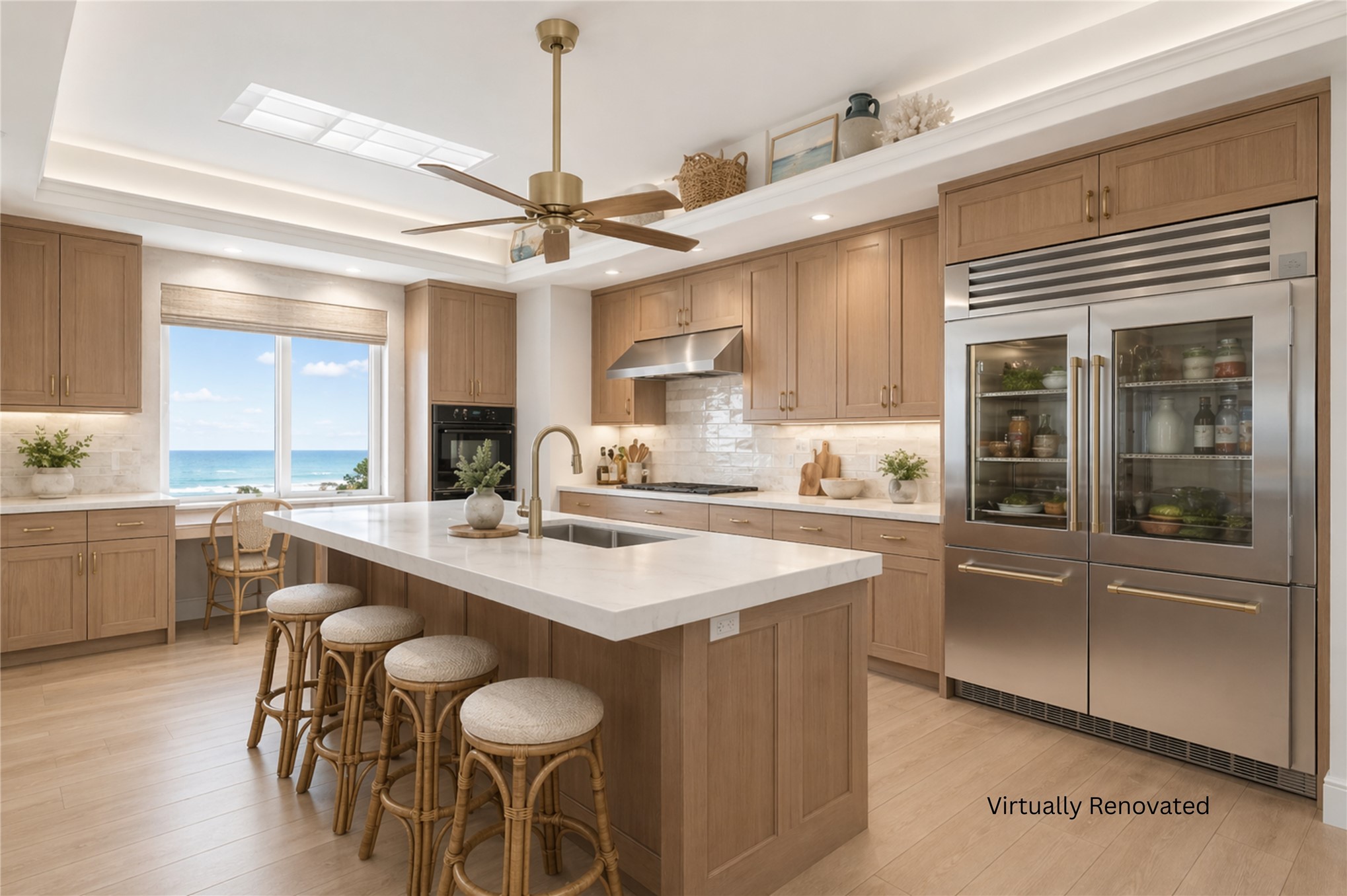 28 Dunes Row Fernandina Beach, FL 32034 - Photo 13 of 99 a kitchen with stainless steel appliances granite countertop a sink and cabinets