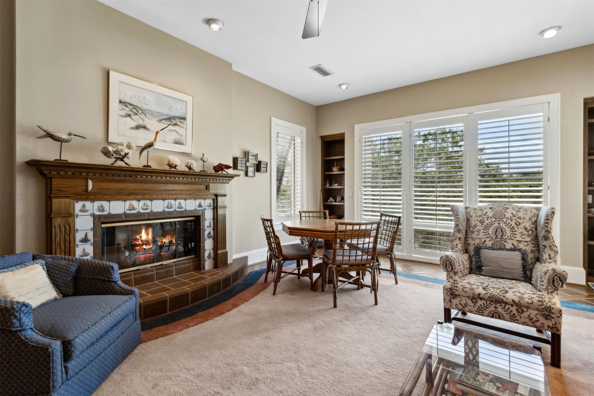 28 Dunes Row Fernandina Beach, FL 32034 - Photo 38 of 99 Room with a gas fireplace