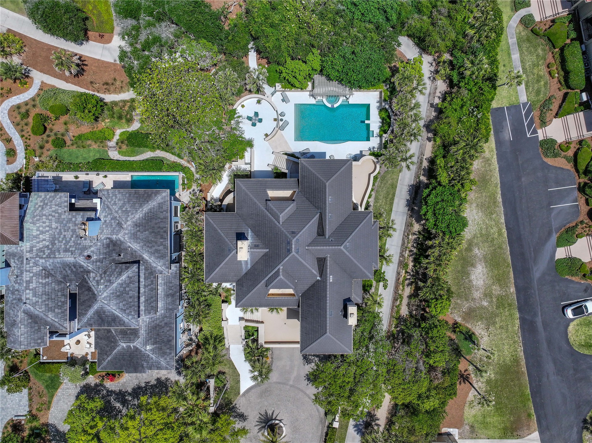 28 Dunes Row Fernandina Beach, FL 32034 - Photo 89 of 96 an aerial view of house with a yard