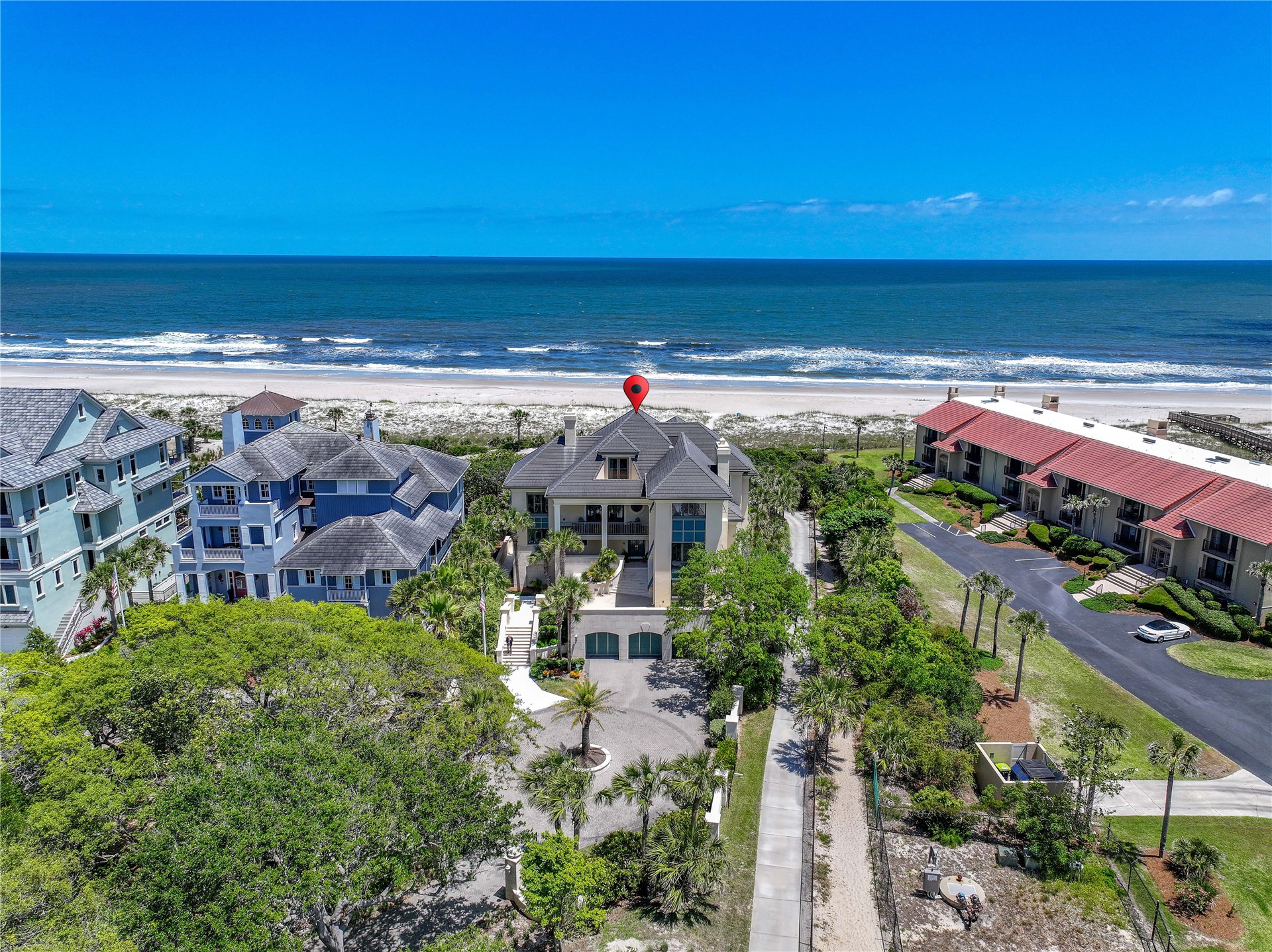 28 Dunes Row Fernandina Beach, FL 32034 - Photo 98 of 99 a view of a city with an ocean view