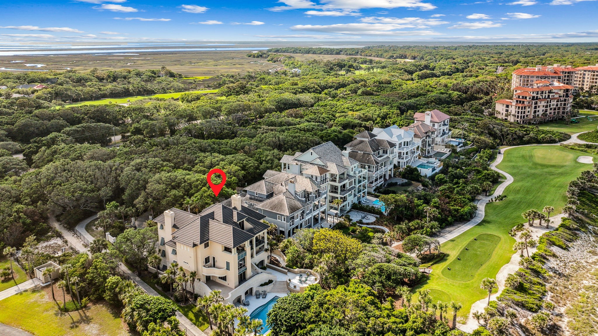 28 Dunes Row Fernandina Beach, FL 32034 - Photo 99 of 99 a view of a city with ocean view