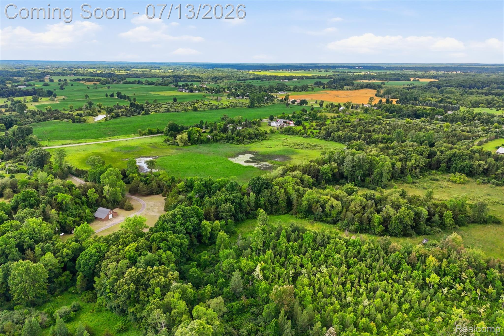 10525 Antcliff Road Brooklyn, MI 49230 - Photo 70 of 80 Aerial view of property