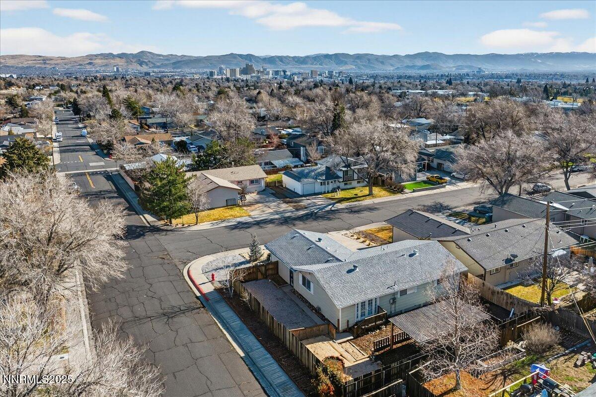 1495 Doric Drive Reno, NV 89503 - Photo 41 of 42 an aerial view of residential houses with outdoor space