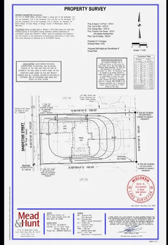 $730,000 | 322 Sandstone Drive, Unit LT117, Slinger, WI 53086