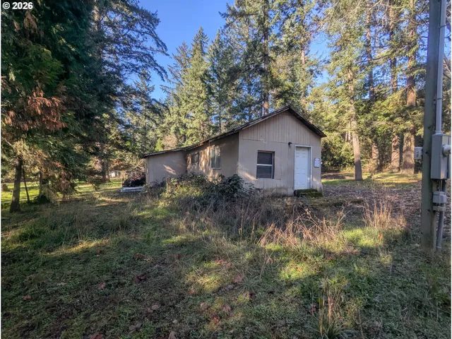 a house with lots of trees