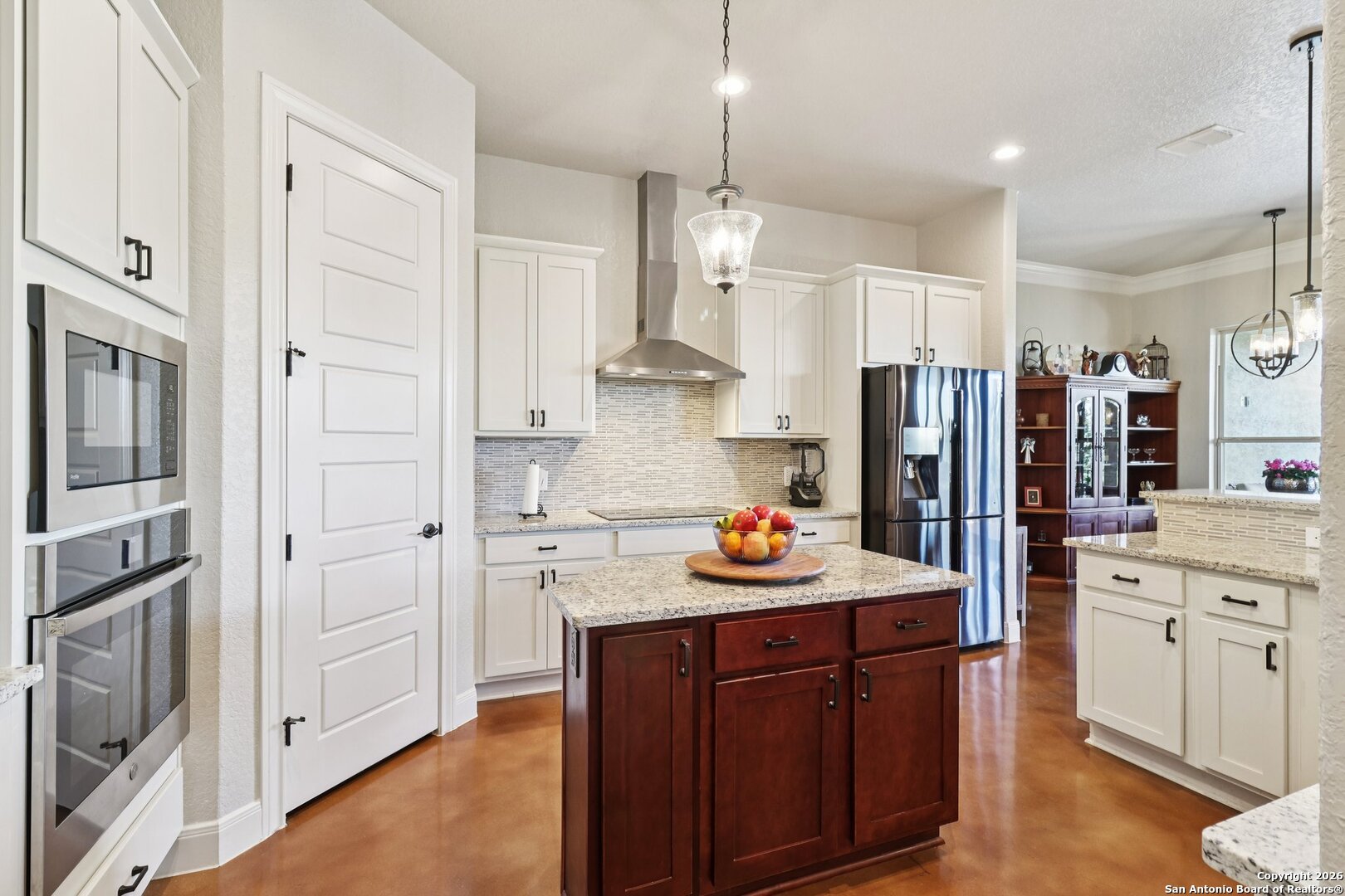 156 Pr 2771 Mico, TX 78056 - Photo 17 of 50 a kitchen with stainless steel appliances a refrigerator sink and cabinets