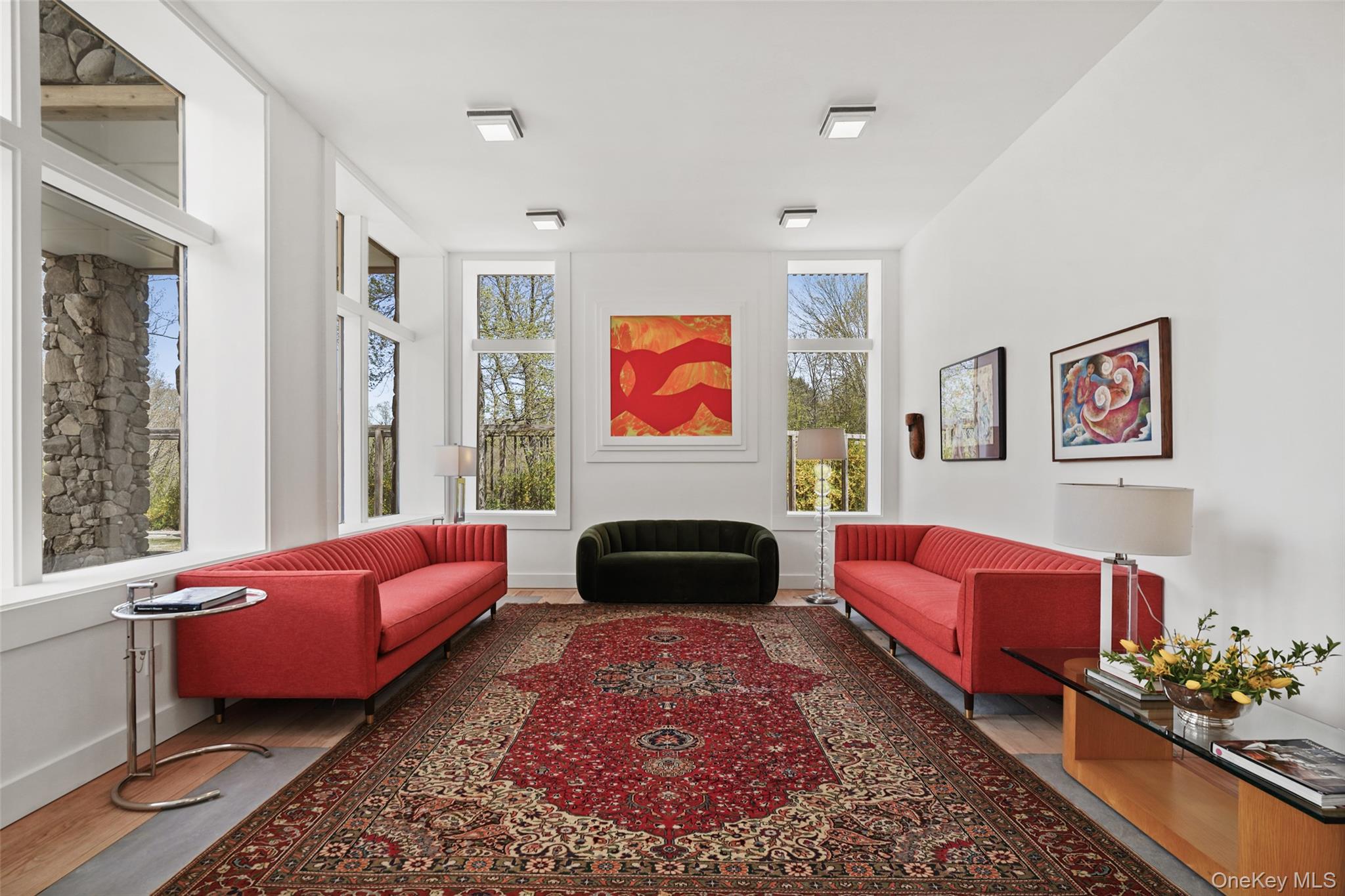 496 Haines Road Bedford Corners, NY 10549 - Photo 5 of 35 a living room with furniture rug and window