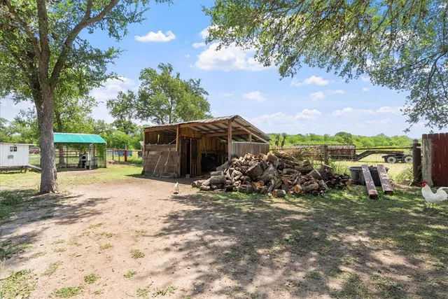 a view of a outdoor space and a yard