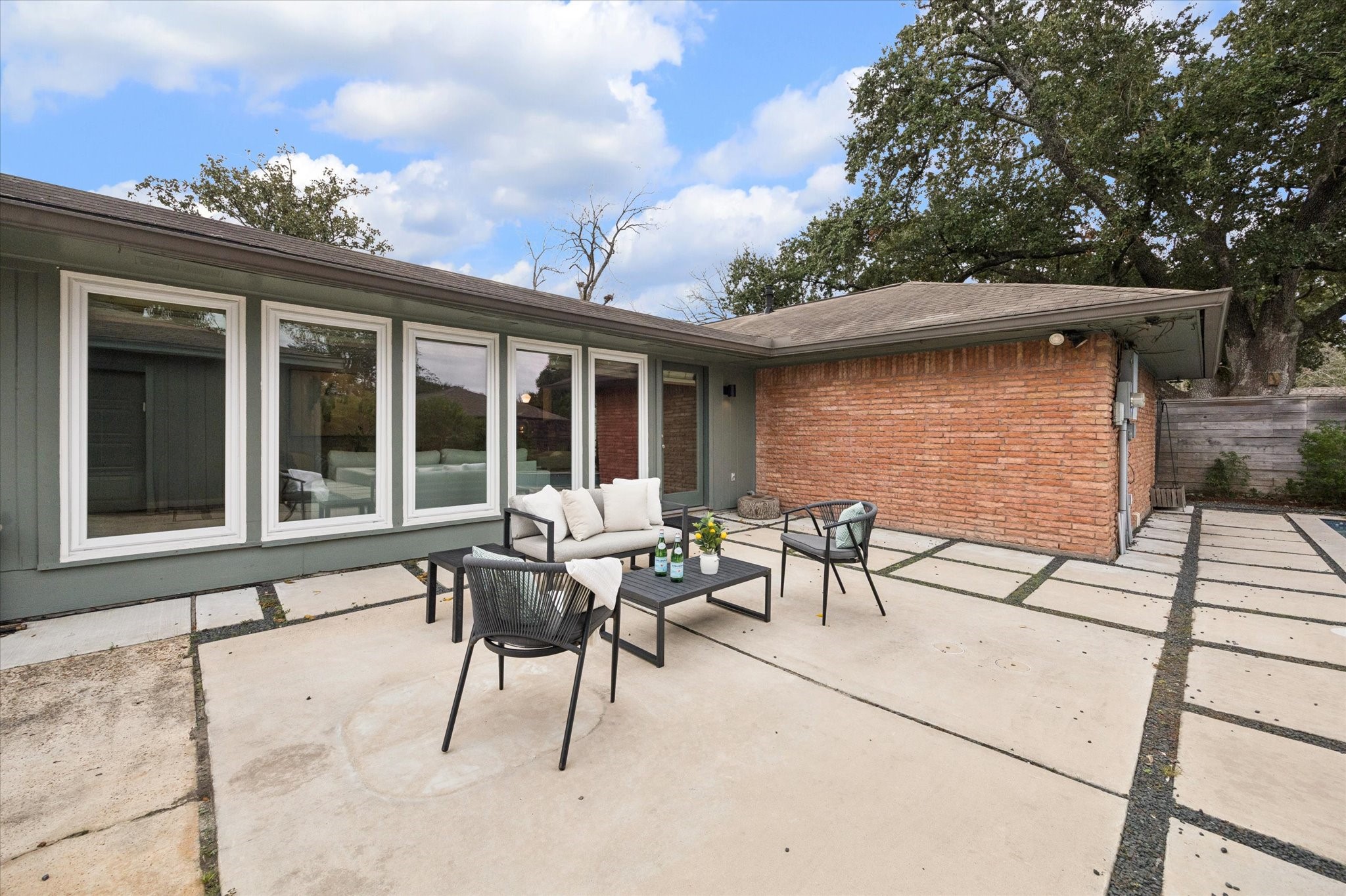 5234 Libbey Drive Houston, TX 77092 - Photo 28 of 35 The perfect low-maintenance backyard to hang out with loved ones.