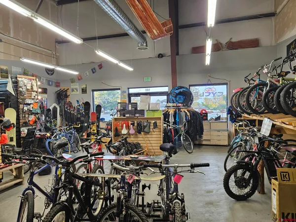 a view of retail shops